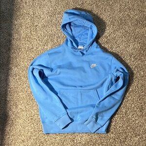 Nike Men's Sky Blue Hoodie